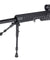 WellFire MB4418-1 Bolt Action Airsoft Sniper Rifle w/ Scope & Bipod (BLACK) Airsoft Gun Rifles