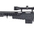 WellFire MB4418-1 Bolt Action Airsoft Sniper Rifle w/ Scope & Bipod (BLACK) Airsoft Gun Rifles