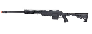 WellFire MB4418-1 Bolt Action Airsoft Sniper Rifle (BLACK)