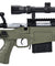 WellFire MB4418-1 Bolt Action Airsoft Sniper Rifle w/ Scope & Bipod (OD GREEN) Airsoft Gun Rifles