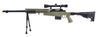 WellFire MB4418-1 Bolt Action Airsoft Sniper Rifle w/ Scope & Bipod (OD GREEN) Airsoft Gun Rifles