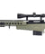 WellFire MB4418-1 Bolt Action Airsoft Sniper Rifle w/ Scope (OD GREEN) Airsoft Gun Rifles