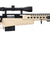 WellFire MB4418-1 Bolt Action Airsoft Sniper Rifle w/ Scope & Bipod (TAN)