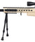 WellFire MB4418-1 Bolt Action Airsoft Sniper Rifle w/ Scope & Bipod (TAN)