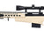 WellFire MB4418-1 Bolt Action Airsoft Sniper Rifle w/ Scope & Bipod (TAN)
