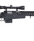 WellFire MB4418-2 Bolt Action Airsoft Sniper Rifle w/ Scope & Bipod (Black)