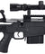 WellFire MB4418-2 Bolt Action Airsoft Sniper Rifle w/ Scope & Bipod (Black)