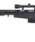 WellFire MB4418-2 Bolt Action Airsoft Sniper Rifle w/ Scope & Bipod (Black)