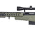 WellFire MB4418-2 Bolt Action Airsoft Sniper Rifle w/ Scope & Bipod (OD GREEN) Airsoft Gun Rifles
