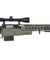 WellFire MB4418-2 Bolt Action Airsoft Sniper Rifle w/ Scope (OD GREEN) Airsoft Gun Rifles