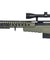 WellFire MB4418-2 Bolt Action Airsoft Sniper Rifle w/ Scope (OD GREEN) Airsoft Gun Rifles