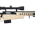 WellFire MB4418-2 Bolt Action Airsoft Sniper Rifle w/ Scope & Bipod (TAN) Airsoft Gun Rifles