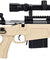 WellFire MB4418-2 Bolt Action Airsoft Sniper Rifle w/ Scope & Bipod (TAN) Airsoft Gun Rifles
