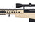 WellFire MB4418-2 Bolt Action Airsoft Sniper Rifle w/ Scope & Bipod (TAN) Airsoft Gun Rifles