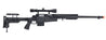 WellFire MB4418-3 Bolt Action Airsoft Sniper Rifle w/ Scope (BLACK) Airsoft Gun Rifles