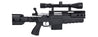 WellFire MB4418-3 Bolt Action Airsoft Sniper Rifle w/ Scope (BLACK) Airsoft Gun Rifles