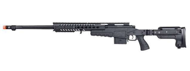 WellFire MB4418-3 Bolt Action Airsoft Sniper Rifle (BLACK) Airsoft Gun Rifles