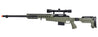 Wellfire Mb4418-3 Bolt Action Airsoft Sniper Rifle W/ Scope (Od Green) Airsoft Gun Rifles