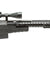 WellFire MB4419-2BA Bolt Action Airsoft Sniper Rifle w/ Scope (Color: Black)
