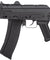 WellFire AK74U Gas Blowback GBB Airsoft Rifle (BLACK)