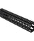 NcSTAR Vism M and P 15-22 Keymod Float Handguard Black 10 in VMP22FFKMC