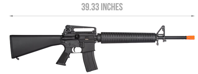 Mc6610 M16 Lightweight Polymer Gbb Airsoft Rifle (Black) Airsoft Gun Rifles
