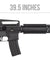 Mc6620 M16 Ris Lightweight Polymer Gbb Airsoft Rifle (Black) Airsoft Gun Rifles