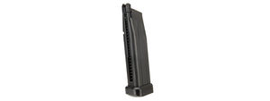 We Tech 28 Round CO2 Gas Magazine for Hi-Capa 4.3 Airsoft Pistols (Black)