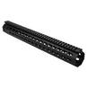 NcSTAR Vism M and P 15-22 Keymod Float Handguard Black 15 in VMP22FFKMR