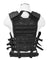 Ncstar Military Cross Draw Vest W/ Integrated Holster - Black 2Xl-3Xl