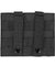 Vism Molle Triple Pistol Magazine Pouch - Black