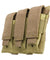 Vism Molle Triple Pistol Magazine Pouch - Tan
