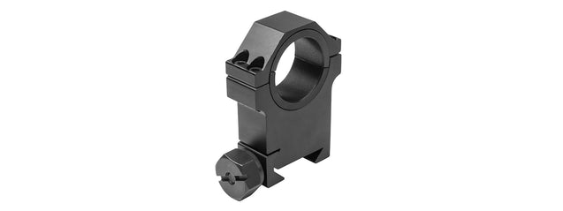 NcStar Aluminum 30mm Weaver Style Ring 1.5"H - Black