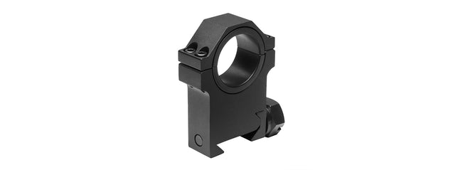 NcStar Aluminum 30mm Weaver Style Ring 1.5"H - Black