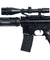 Airsoft Gun UK Arms Airsoft Spring Rifle Attachments & Pistol Combo BLACK
