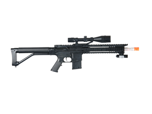 Ukarms P1137 RIS Spring Rifle w/ Scope, Laser & Flashlight and Bonus P618 Spring Pistol in Combo Box