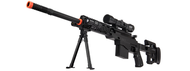P1402 Fully Loaded Tactical Quad Ris Sniper Rifle (BLACK)