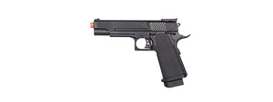 Airsoft Gun UK Arms Airsoft 8.5" Spring Powered Pistol BLACK