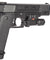 P2002C Spring Pistol W/ Laser, Suppressor (Bk)