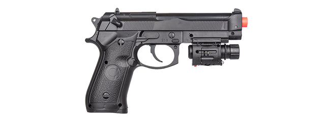 P2218B Spring Pistol (Bk)