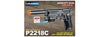 P2218C Spring Pistol (Bk) W/ Laser, Suppressor