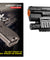 AMA Airsoft Spring Powered Pistol w/ Flashlight (Color: Black)