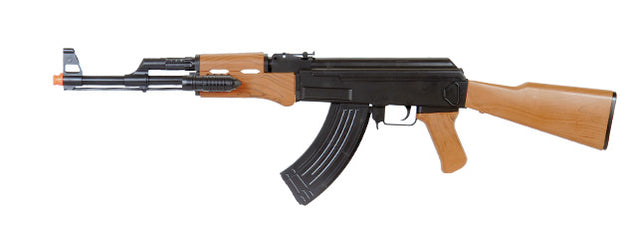 Airsoft Rifle UK Arms Spring Replica Rifle 310 FPS Black Wood