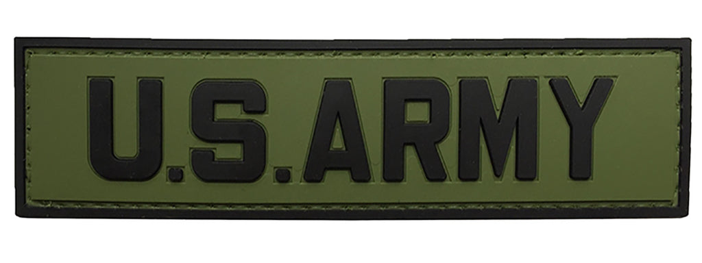 G-Force U.S. Army PVC Morale Patch (OD/Black) - Army AirsoftGuns