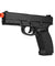Hfc Full Metal Dark Hawk Airsoft Gbb Gas Blowback Pistol - Black