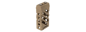 Ranger Armory Skeletonized Keymod Vertical Foregrip - Cross Cut (Tan)