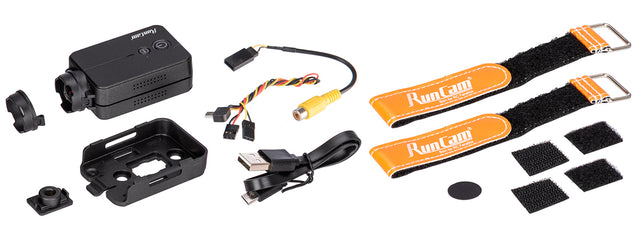 RunCam RunCam2 Action Camera for Airsoft w/ Railmount & Adapter [35mm Lens] Airsoft Gun Accessories