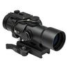 3.5X32mm Compact Prismatic Optic with High Definition Prismatic Lens - Black