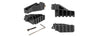 Sg-01D-B Tactical Bipod Grip With Single Rail Grip Pod System (Black)