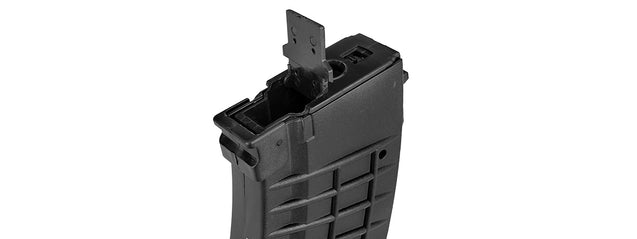 Sg-18-B 500Rd Waffle Pattern High Capacity Magazine For Ak Aeg (Black)